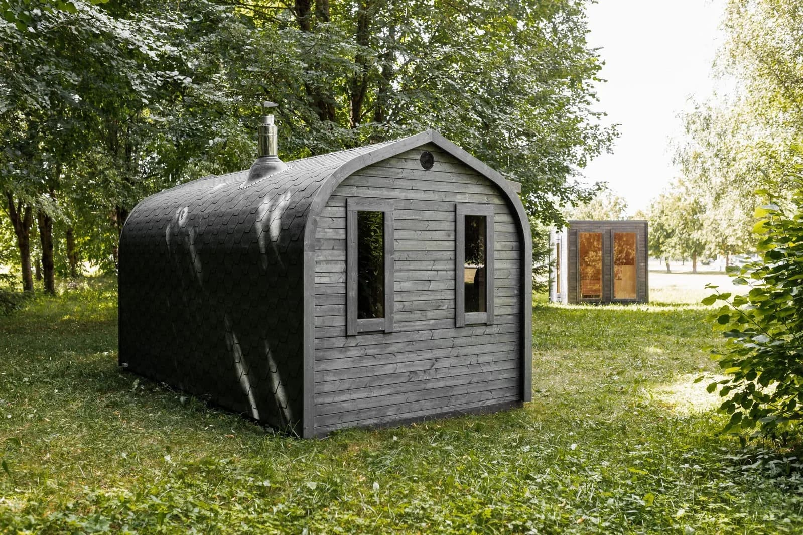 Outdoor Cabin Sauna with Changing Room (4.5M)