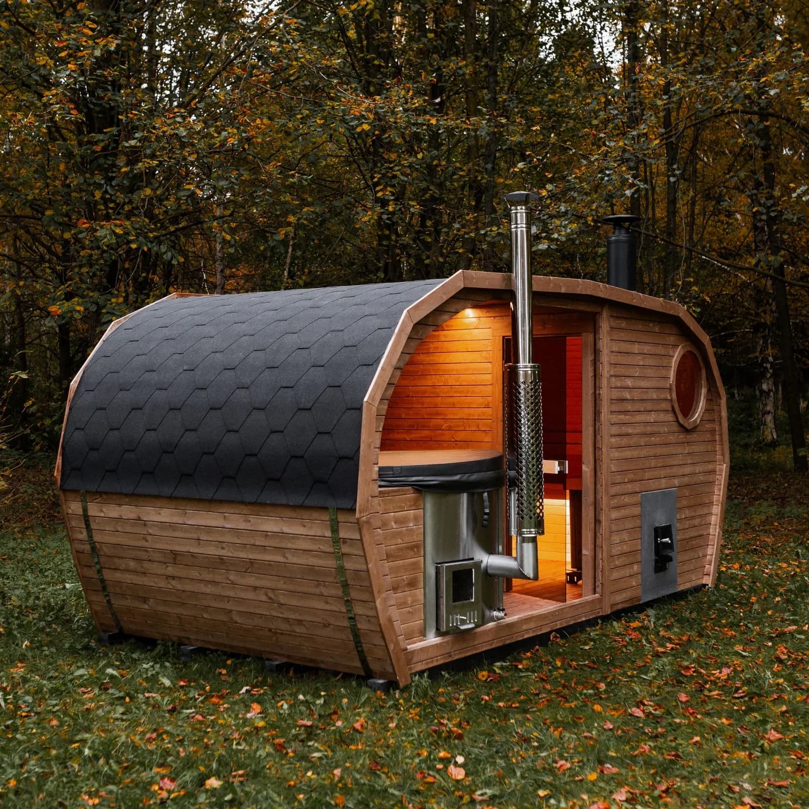 Outdoor Garden Sauna and Hot Tub Suite, view 7