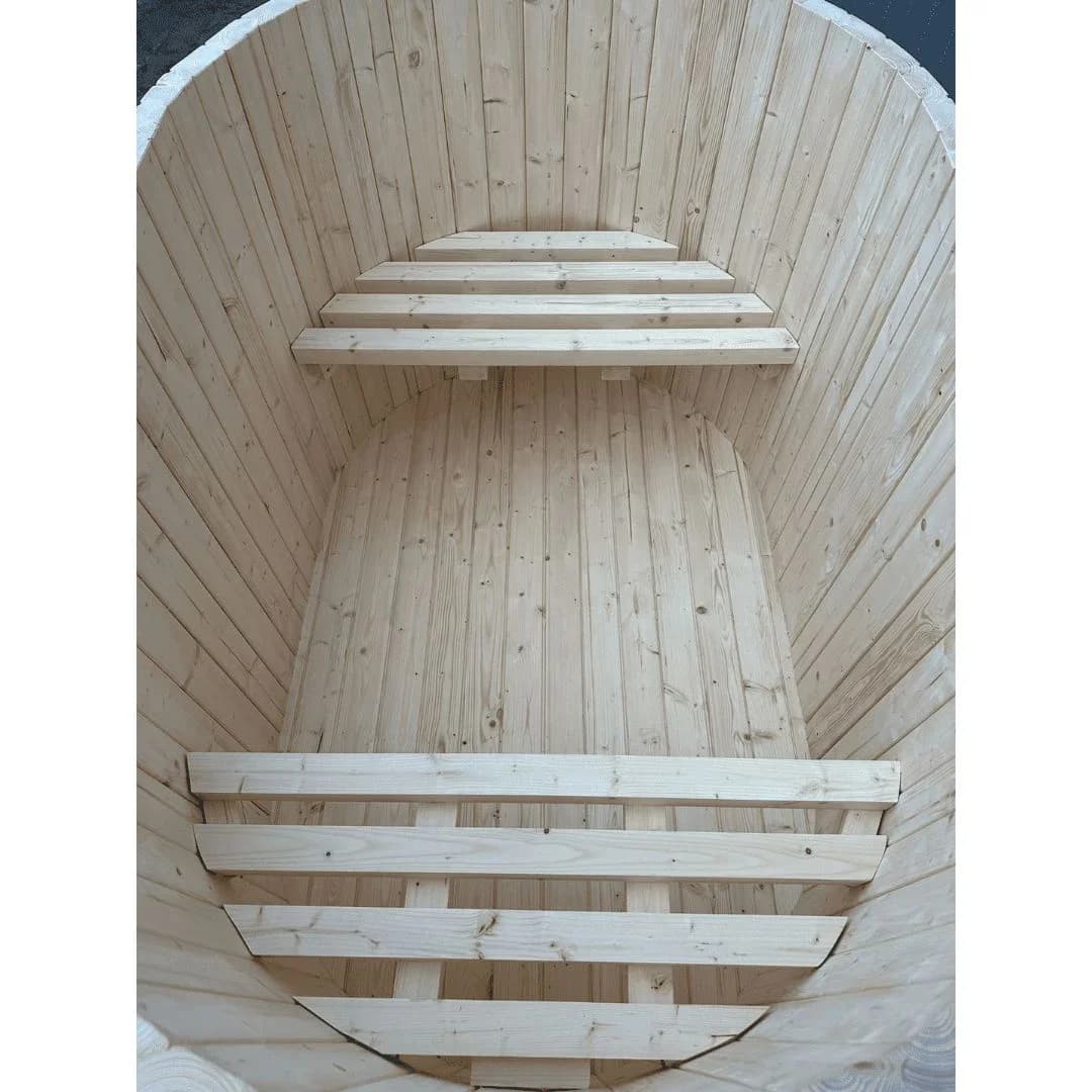 Outdoor Wooden Cold Plunge Tub, view 5