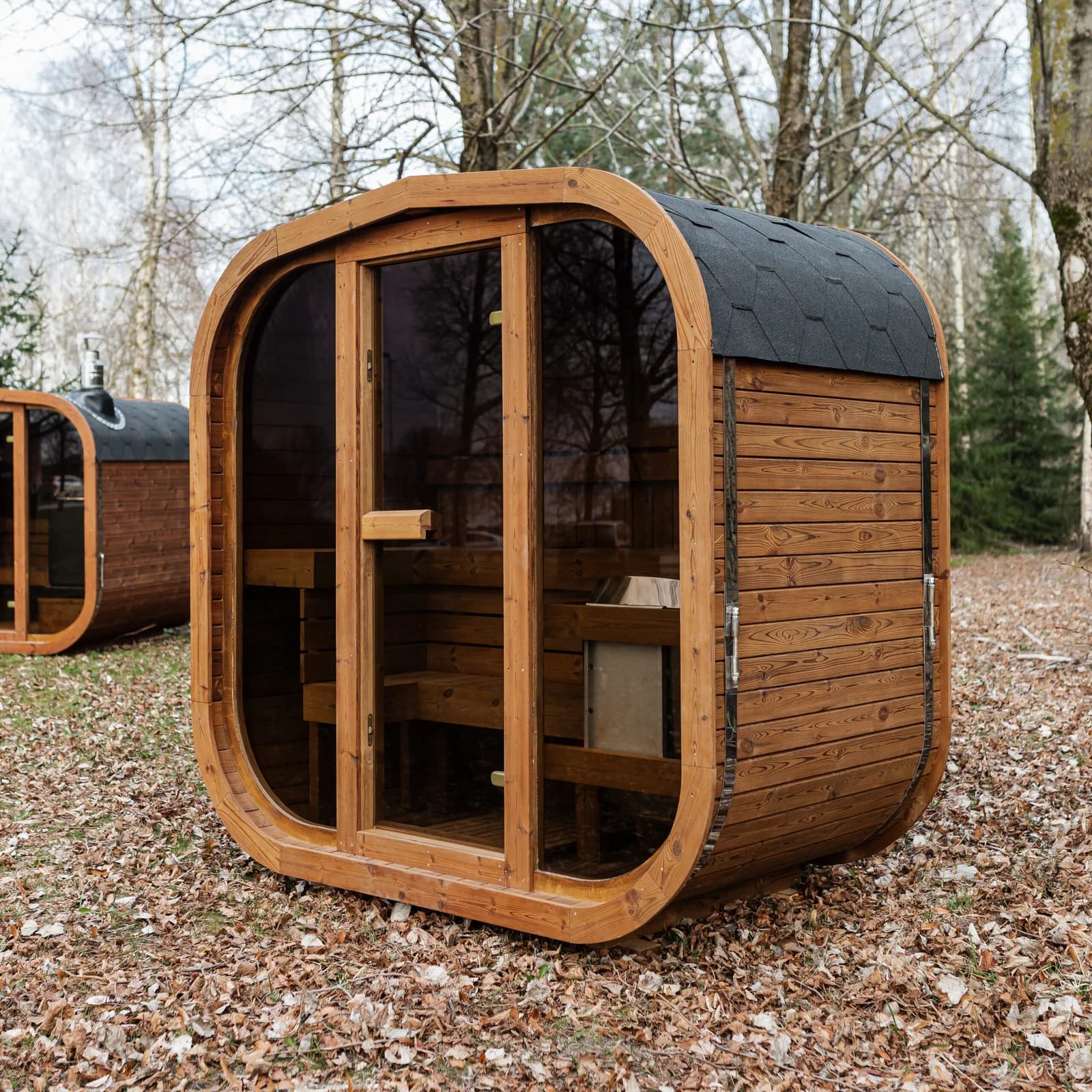 Small Outdoor Sauna 1.2M, view 2